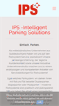 Mobile Screenshot of ips-parking.de